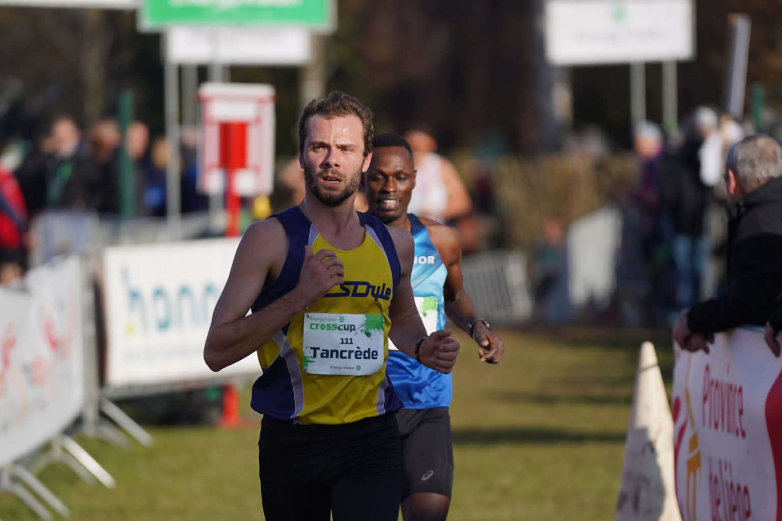Tancrède Crickillon s'est positivement surpris ce dimanche en allant chercher la 2e place des Championnats LBFA de cross-country