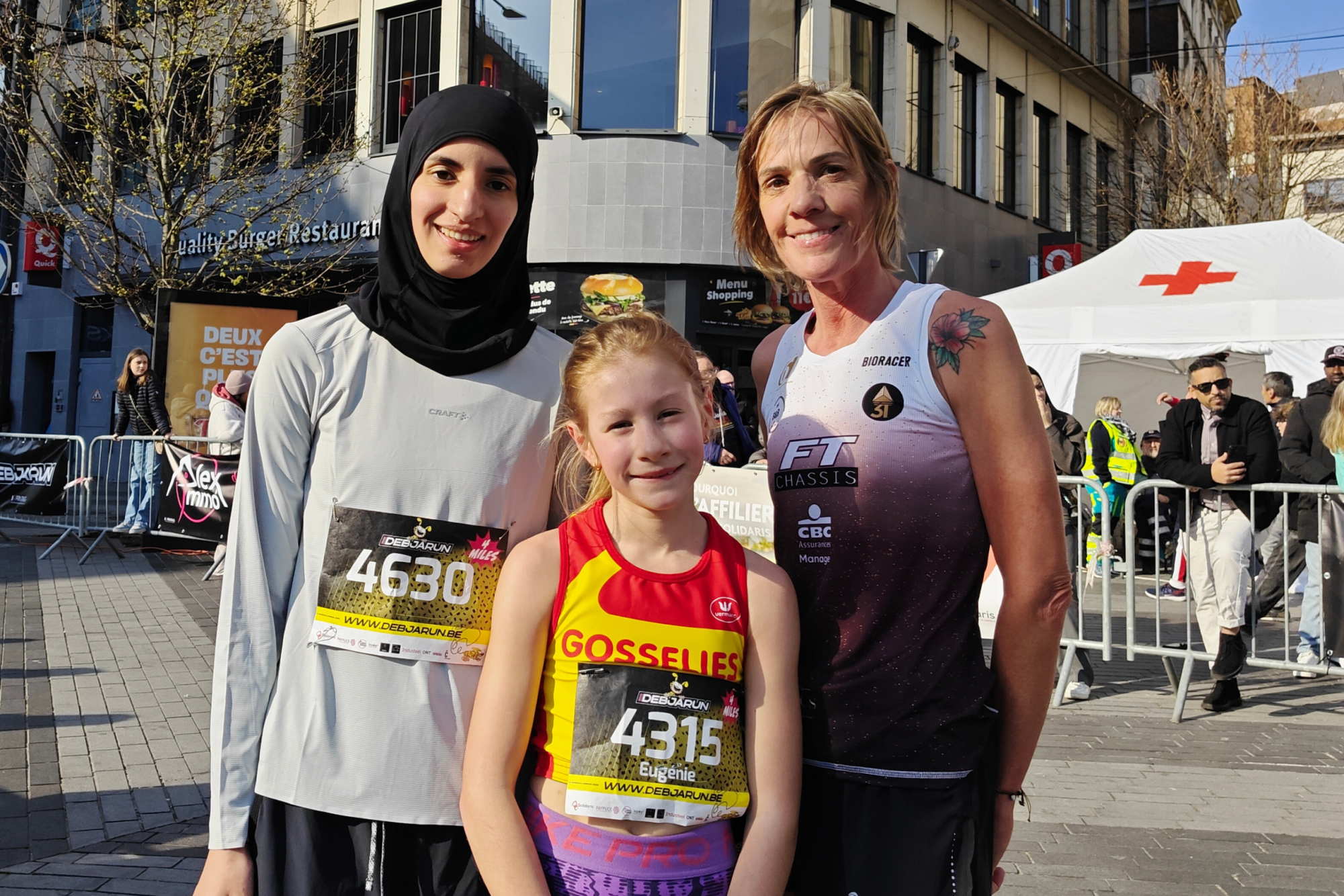 A 10 ans, Eugénie Martel s'est imposée ce dimanche sur les 4 Miles, à Charleroi