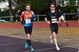 Romain Paul, ici aux côtés de Felix Syfer fin 2025, a fait son retour sur le Delhalle à Chaumont