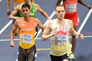 Eliott Crestan, qualifié pour la finale (© Adam Nurkiewicz/World Athletics)