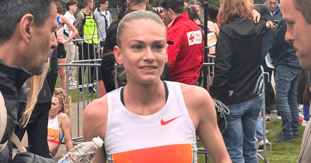 Jana Van Lent a couru le 5 km route en 15'15 aux Pays-Bas, terminant 4e de la course.