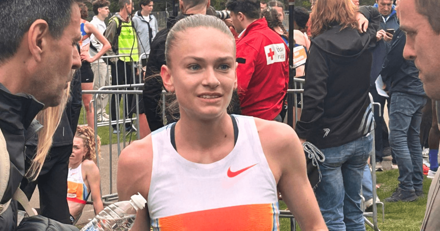 Jana Van Lent a couru le 5 km route en 15'15 aux Pays-Bas, terminant 4e de la course.