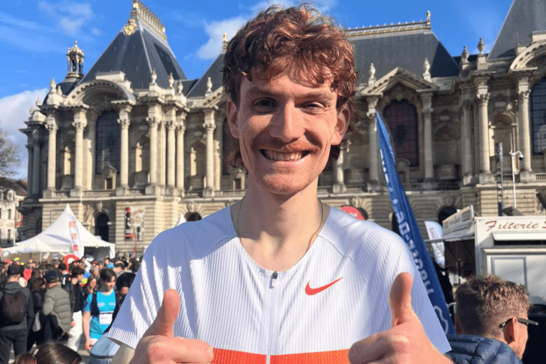 Grosse performance d'entrée pour Ruben Querinjean pour ses débuts sur 5 km route.