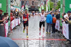 Aimad Mhimdat et Amaury Paquet, le duo vainqueur du semi-marathon de Visé 2026