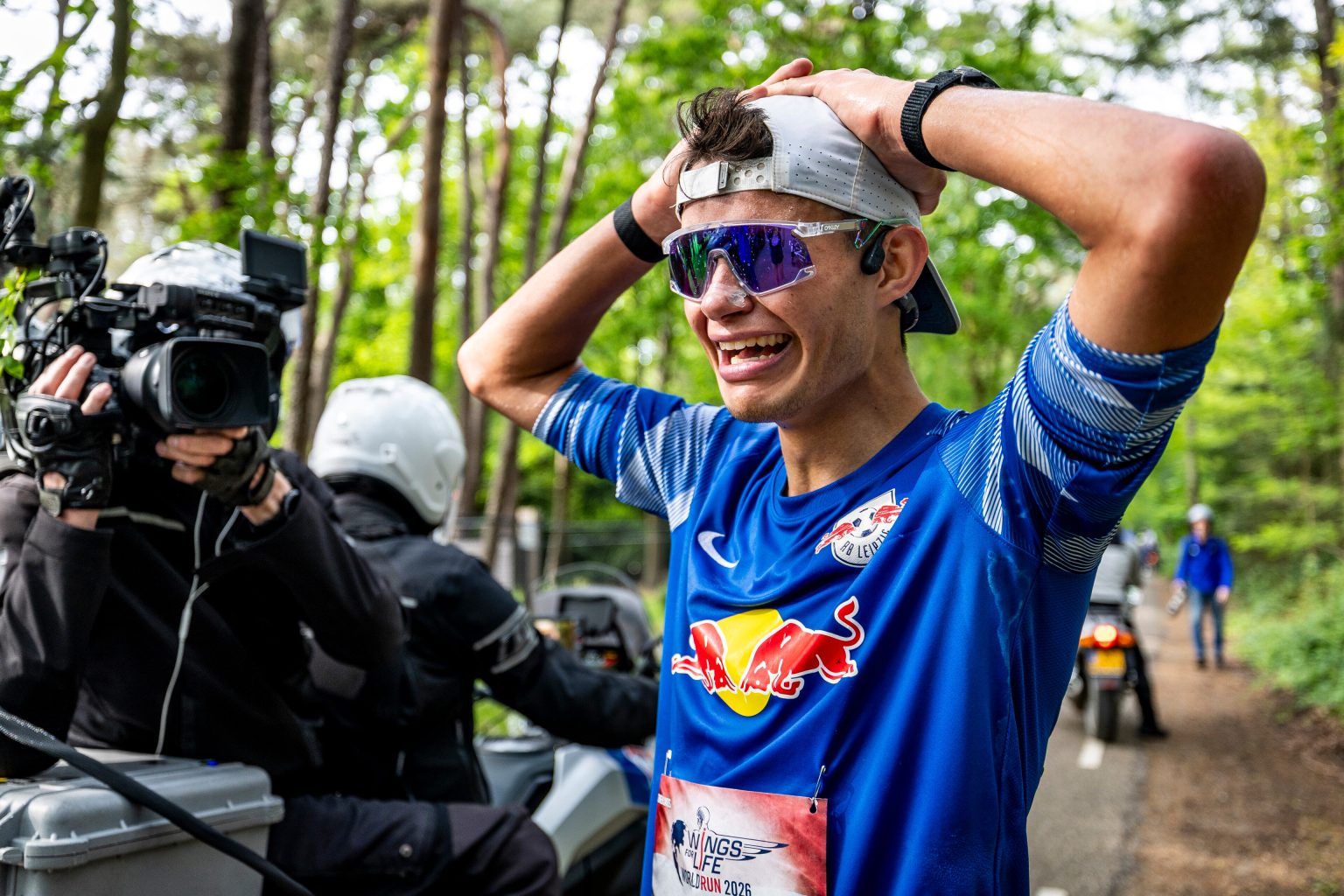 Arthur Vansteenkiste a résisté durant 66,7 km à la Catcher Car lors de la Wings for Life Word Run 2026