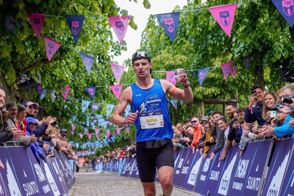 Nicolas Navet, 3e du Trail des Pèlerins (© UTMB World Series)