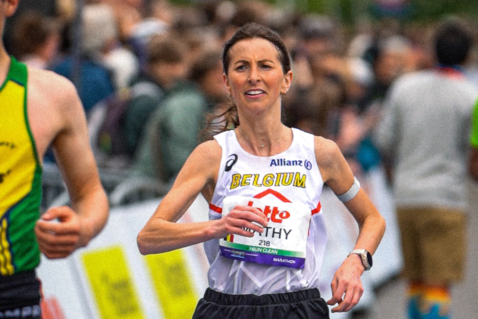 Valentine Mathy, après avoir disputé l'Euro sur route à Leuven en 2025, figure dans la sélection sur marathon pour l'Euro d'athlétisme de Birmingham